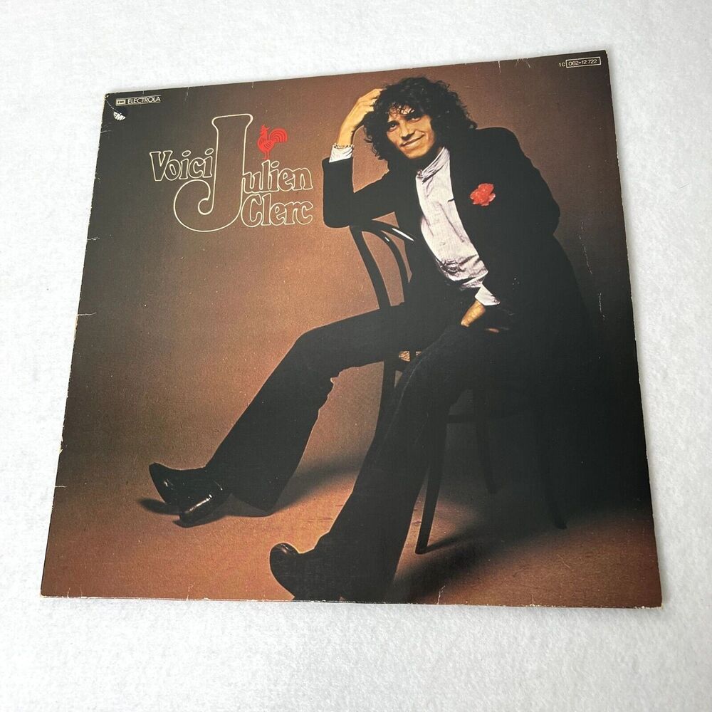 Voici Julien Clerc Vinyl Record German Version
